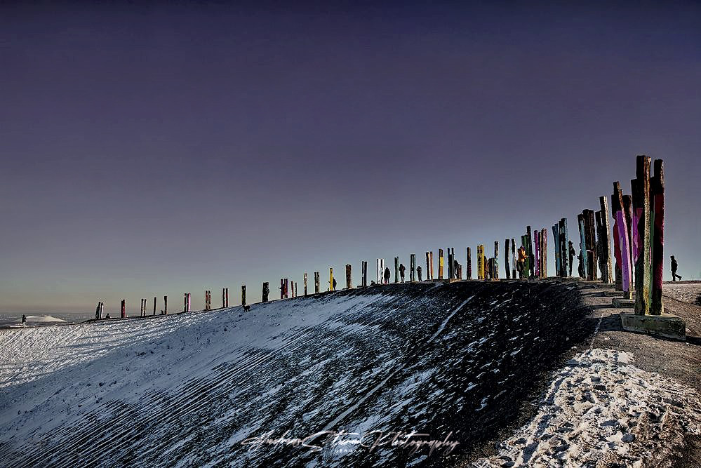 Totems auf der Halde Haniel